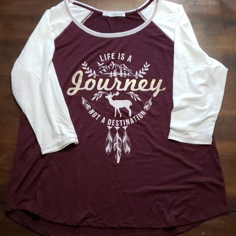 Maurices Raglan Tee